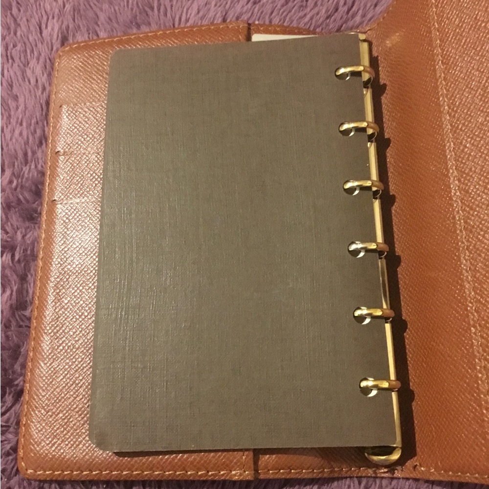 Louis Vuitton Brown and Gold Monogram PM Agenda 2008 - Picture 8 of 16